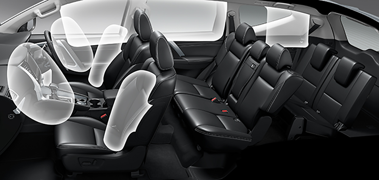 airbags 3 Montero Sport
